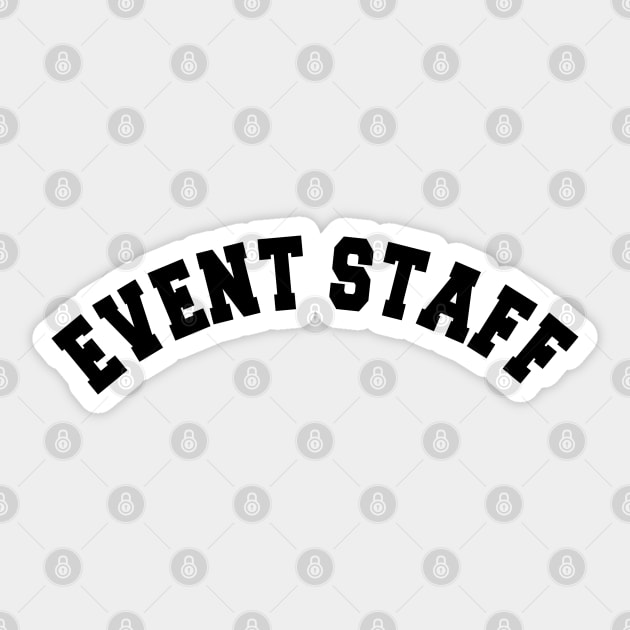 Event Staff Sticker by KC Happy Shop